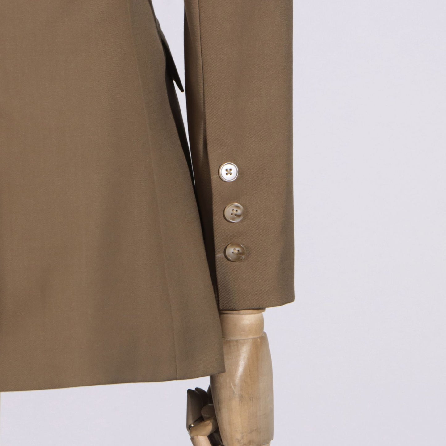 Stylish Khaki Blazer Dress